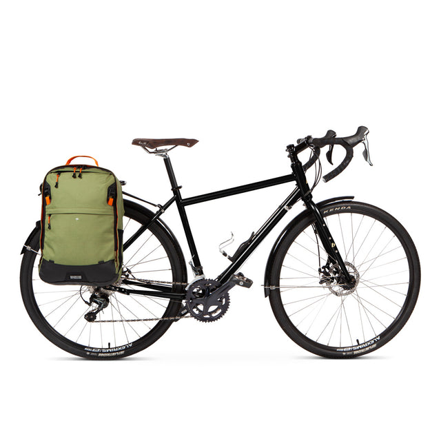 Two Wheel Gear Pannier Backpack Convertible PLUS 30L - Olive Recycled
