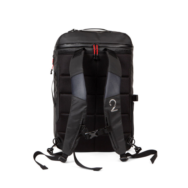 Two Wheel Gear - Spin Backpack Messenger - Black Ripstop - Cycling Bag - Back Straps