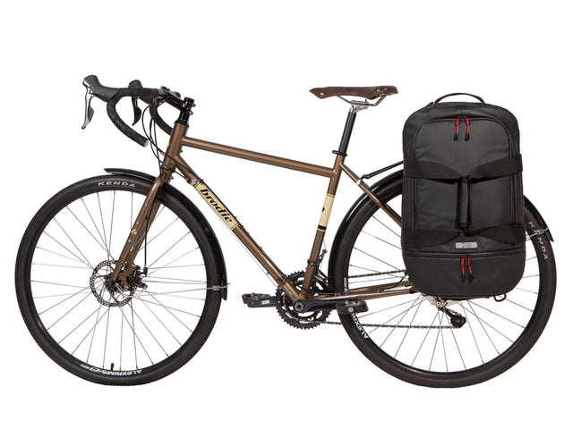 Two Wheel Gear - Pannier Duffel - Black - Bike Bag - Full Bicycle