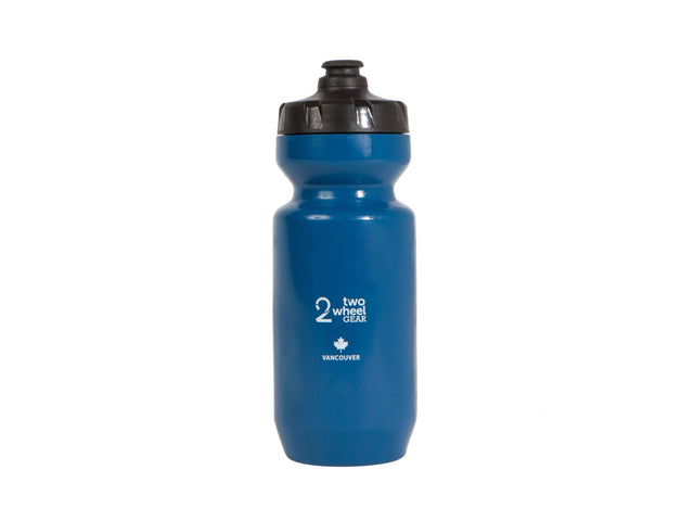 Two Wheel Gear - Moose Water Bottle - 22 oz  Purist - Canadiana - Blue