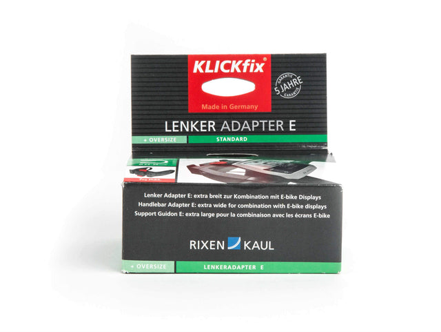 Accessories - KLICKfix - Handlebar Adapter - Ebike - Standard + Oversize