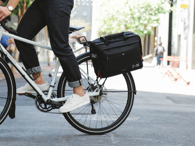 Black - Bike Bags - Pannier Briefcase Convertible (2018) (549233164348)